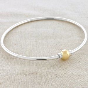 925/585 Cape Cod Bracelet, Ring Set (Bracelet Sz. M (7), Ring Sz. 7)